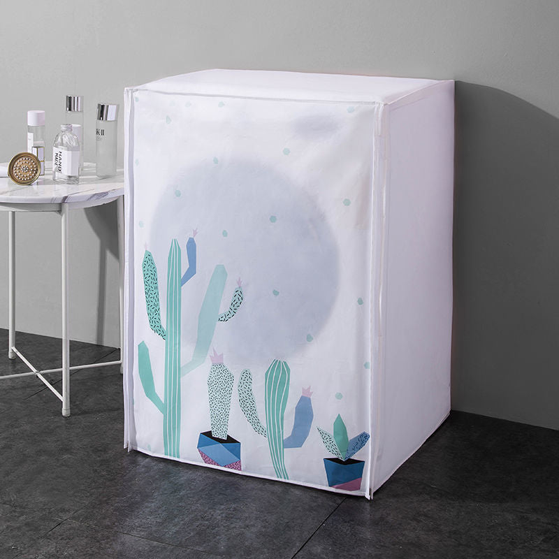 Housse pour Machine à Laver à Tambour Étui Étanche, Anti-Poussière