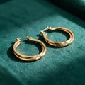 Boucles D'oreilles Ottavia - Acier Inoxydable