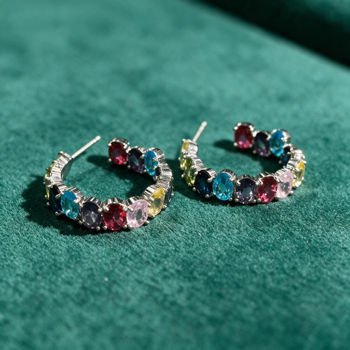Boucles d'oreilles Arcobaleno - Plaqué or