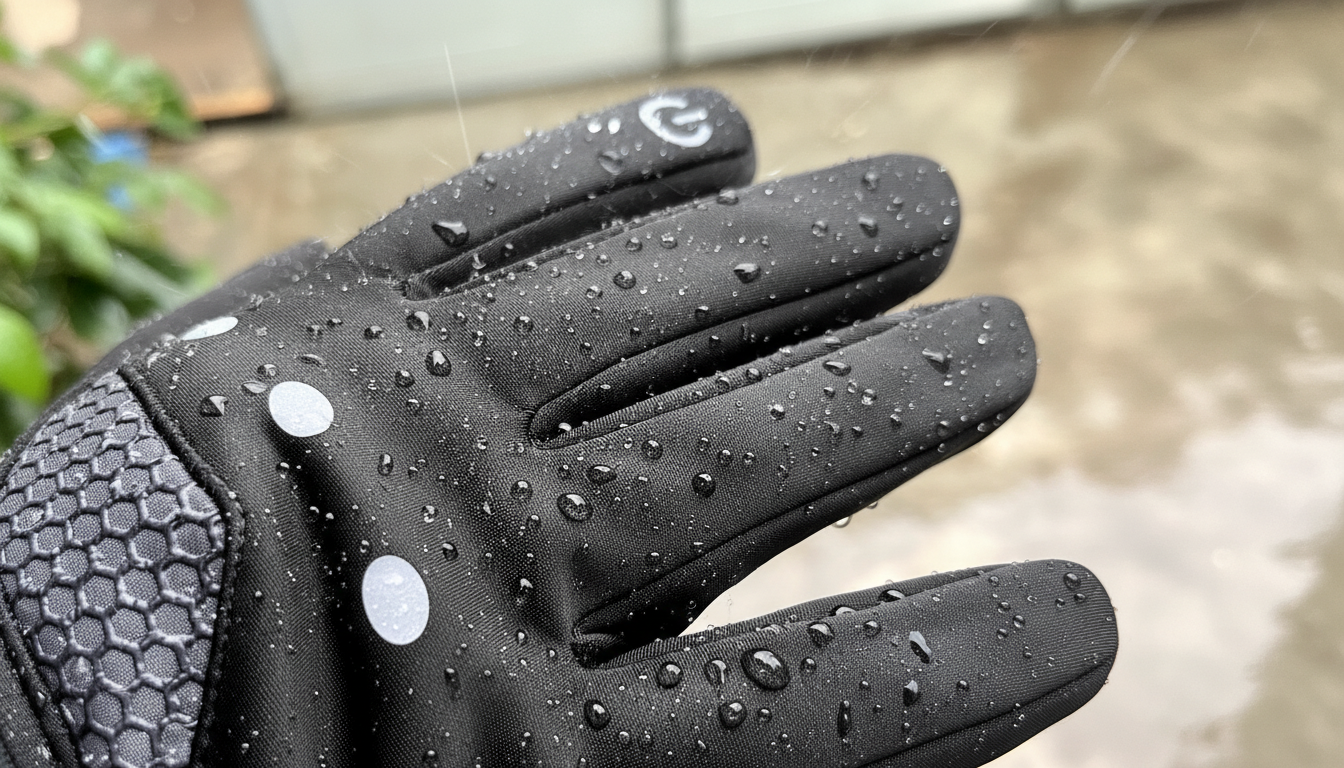 les gants thermique et tactile