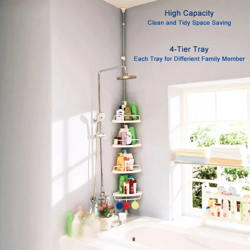 Étagère de rangement d'angle haut de gamme pour Sale de bain et toilettes 260Cm