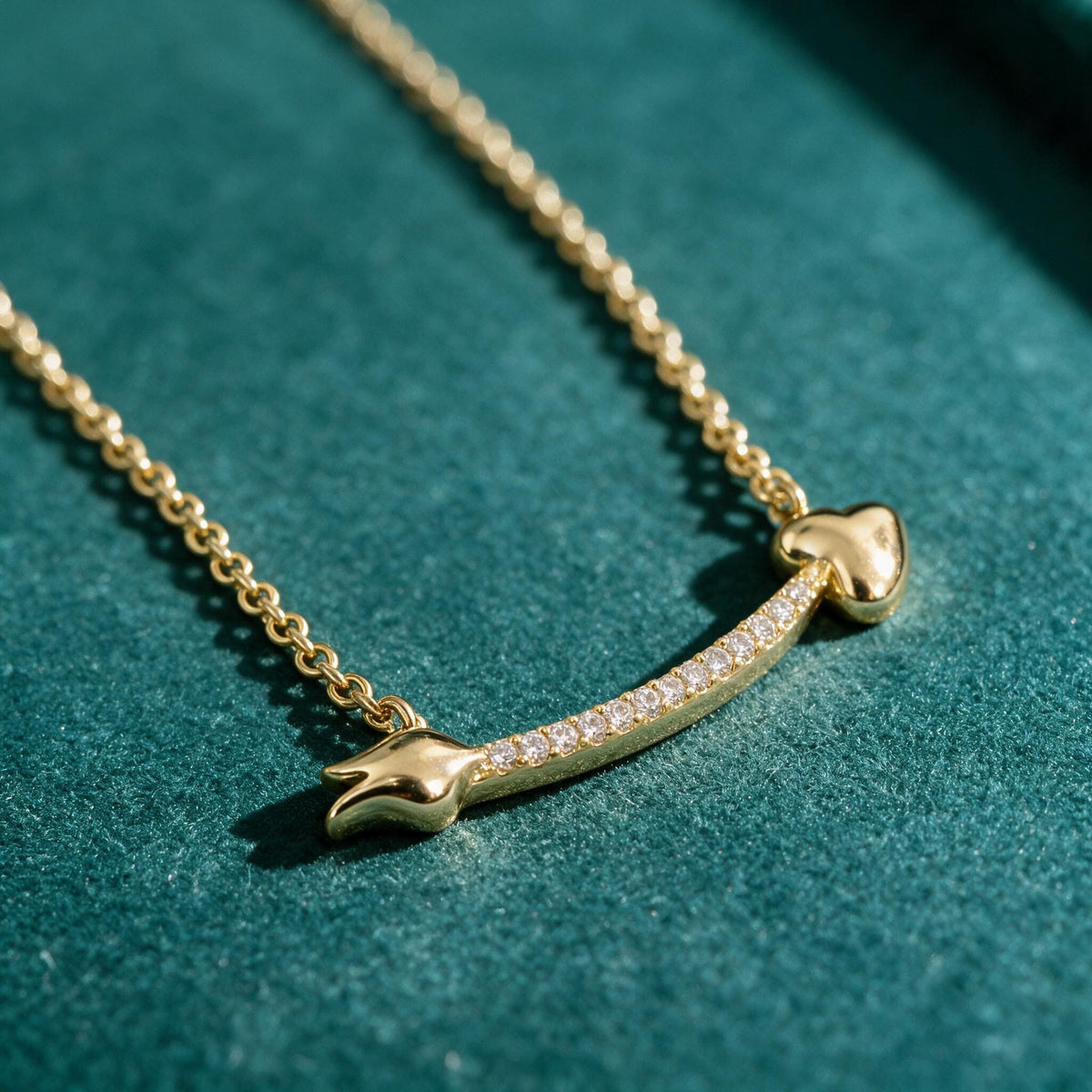 Collier Amoretta - Plaqué or