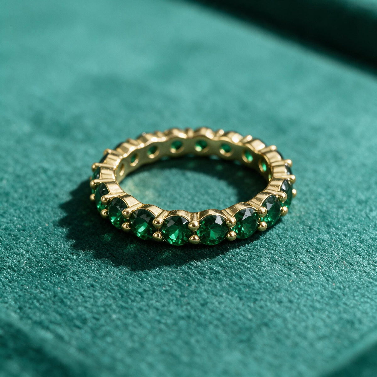 Bague smeralda - Plaqué Or