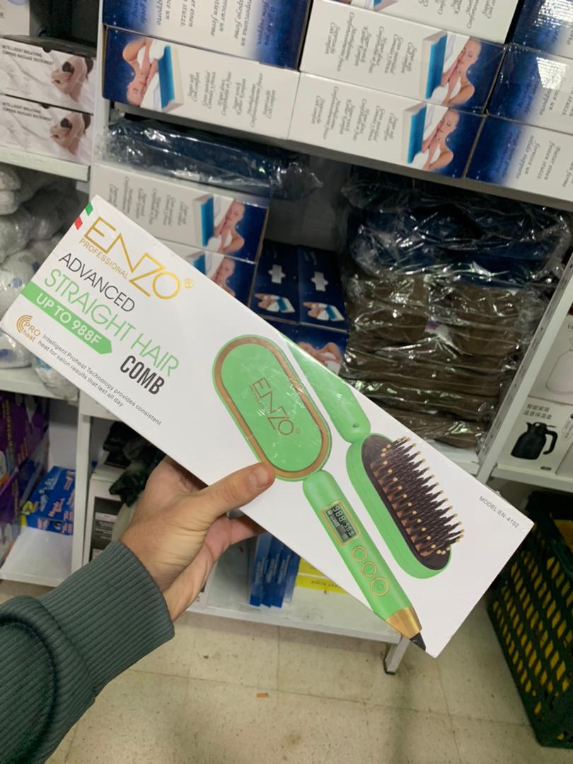 ENZO PROFESSIONAL Brosse Lissante Electrique Professional En Céramique