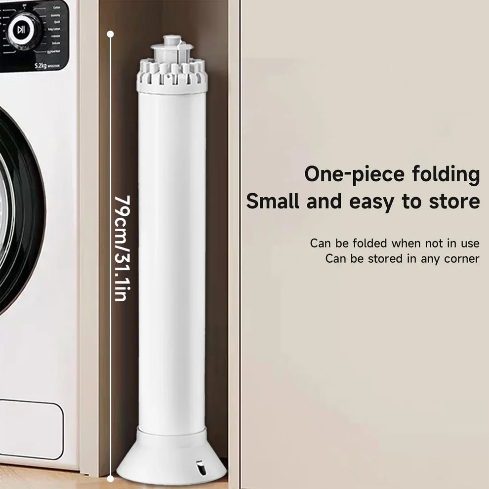 Sèche linge portable et rotatif