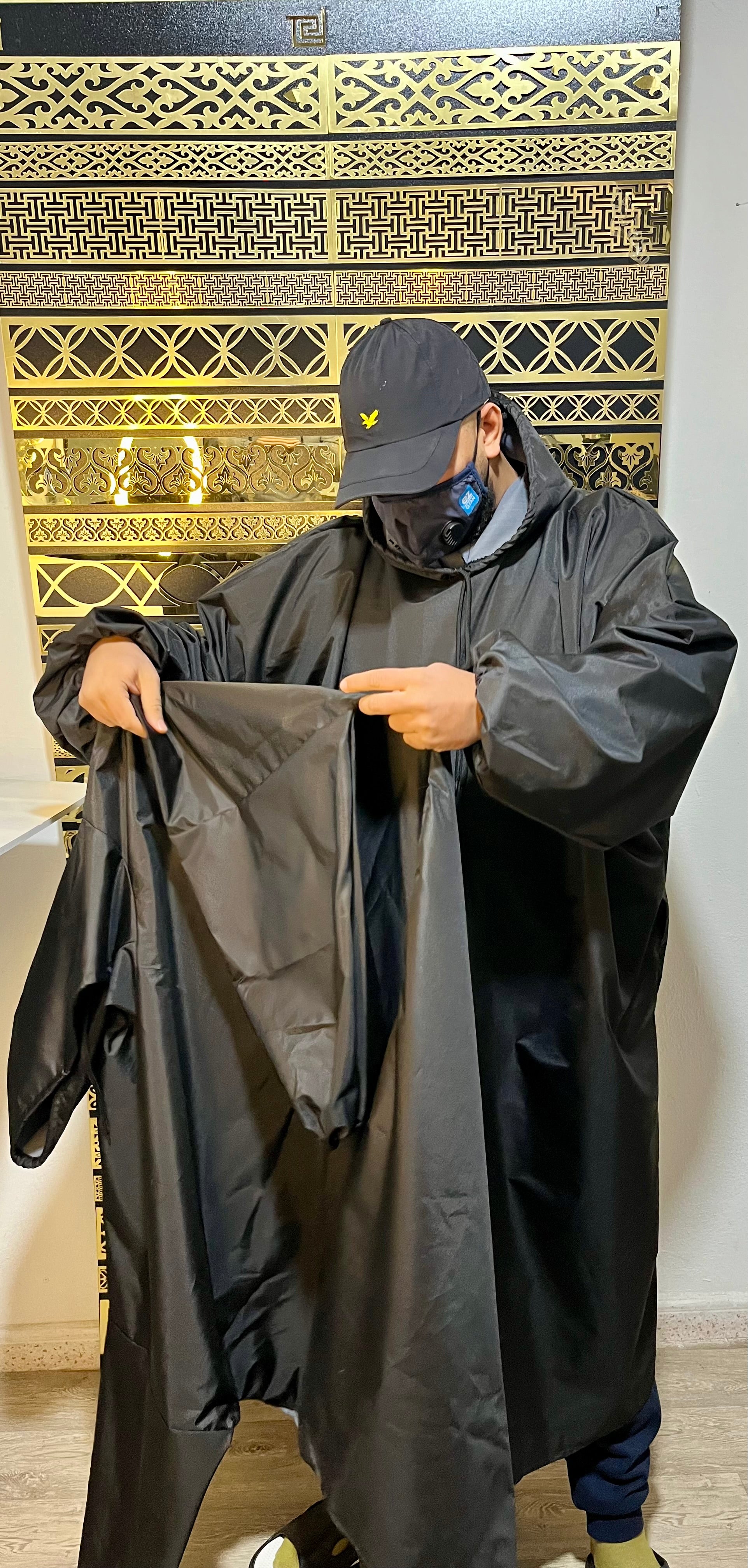 Combinaison de Protection Moto Imperméable – معطف واقي من المطر لسائقي الدراجات