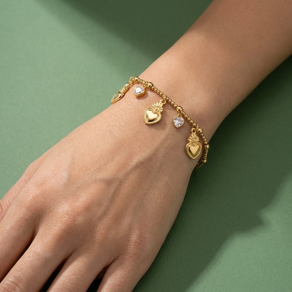 Gourmette Idylle - Acier Inoxydable