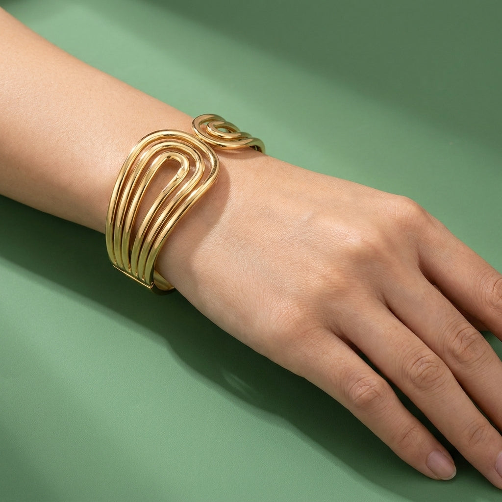 Bracelet Onda - Acier Inoxydable