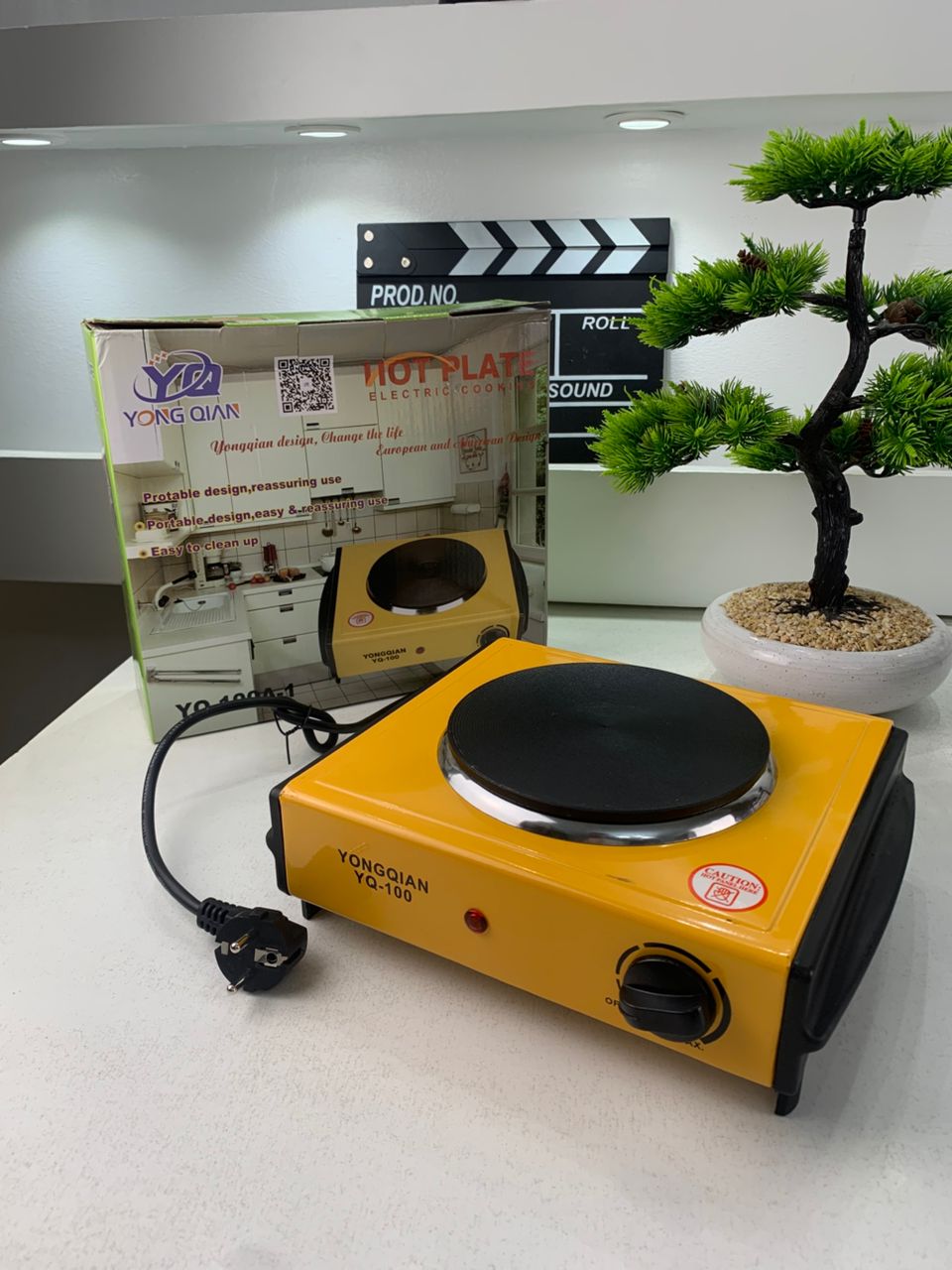 Plaque de cuisson électrique portable en fonte 1000 W – جهاز طبخ محمول