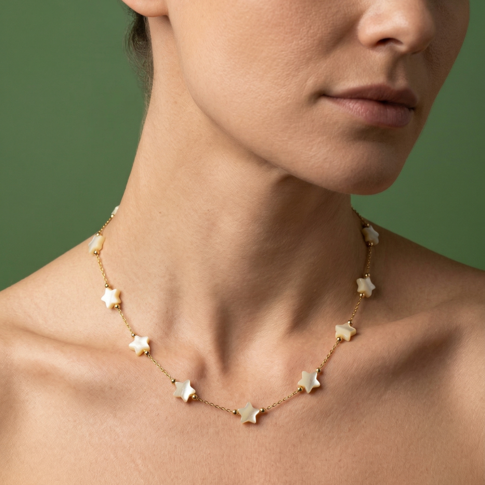 Collier Celesta – Acier Inoxydable