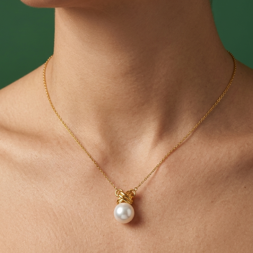 Collier Perlina – Acier Inoxydable
