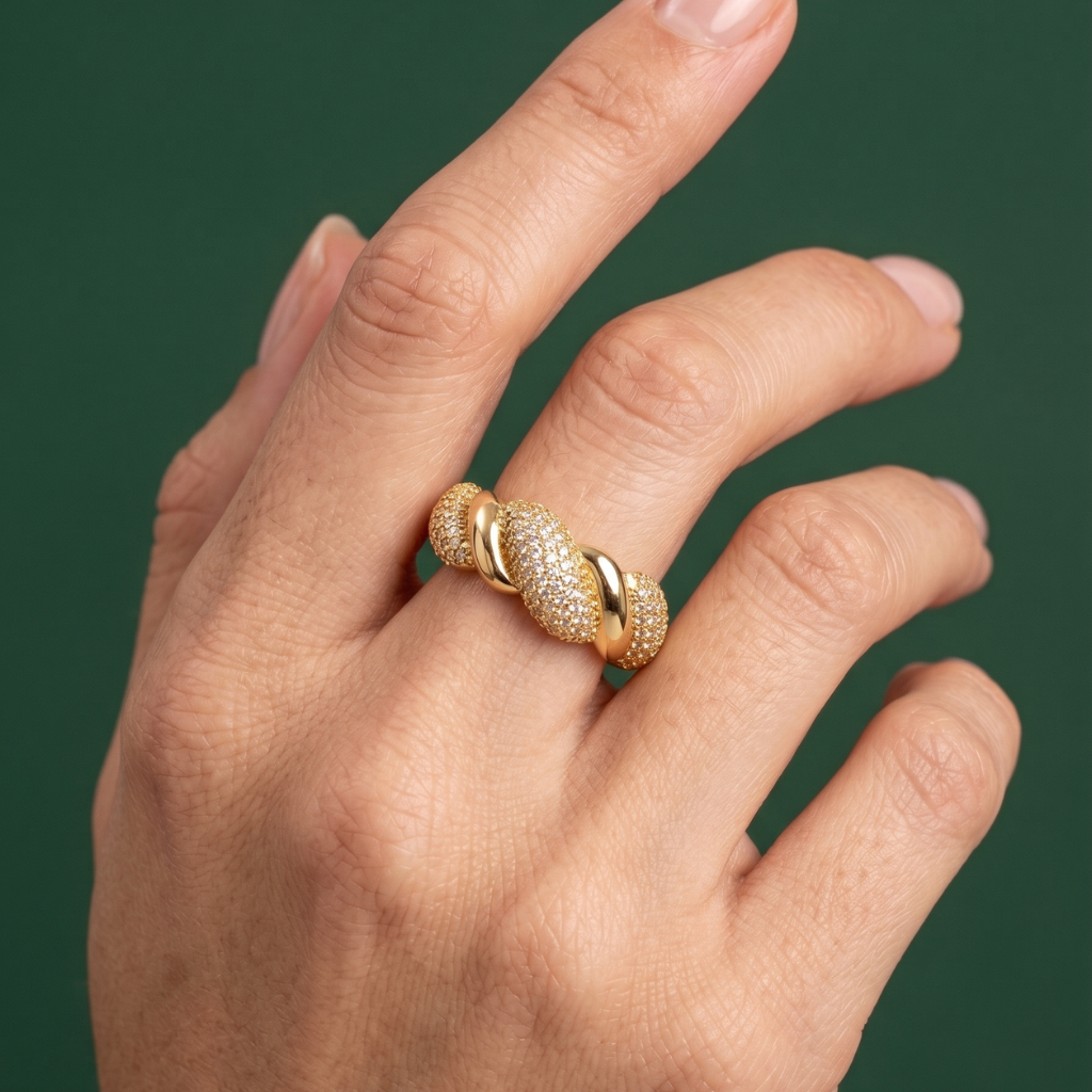 Bague Spira - Plaqué Or OR