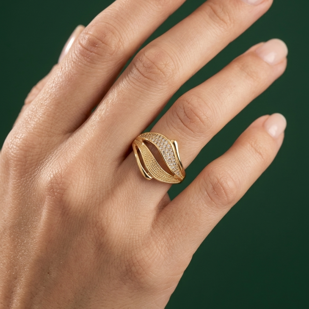 Bague Armonia - Plaqué Or OR