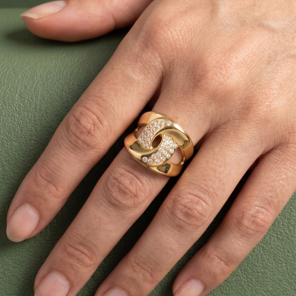 Bague Incastro - Acier Inoxydable