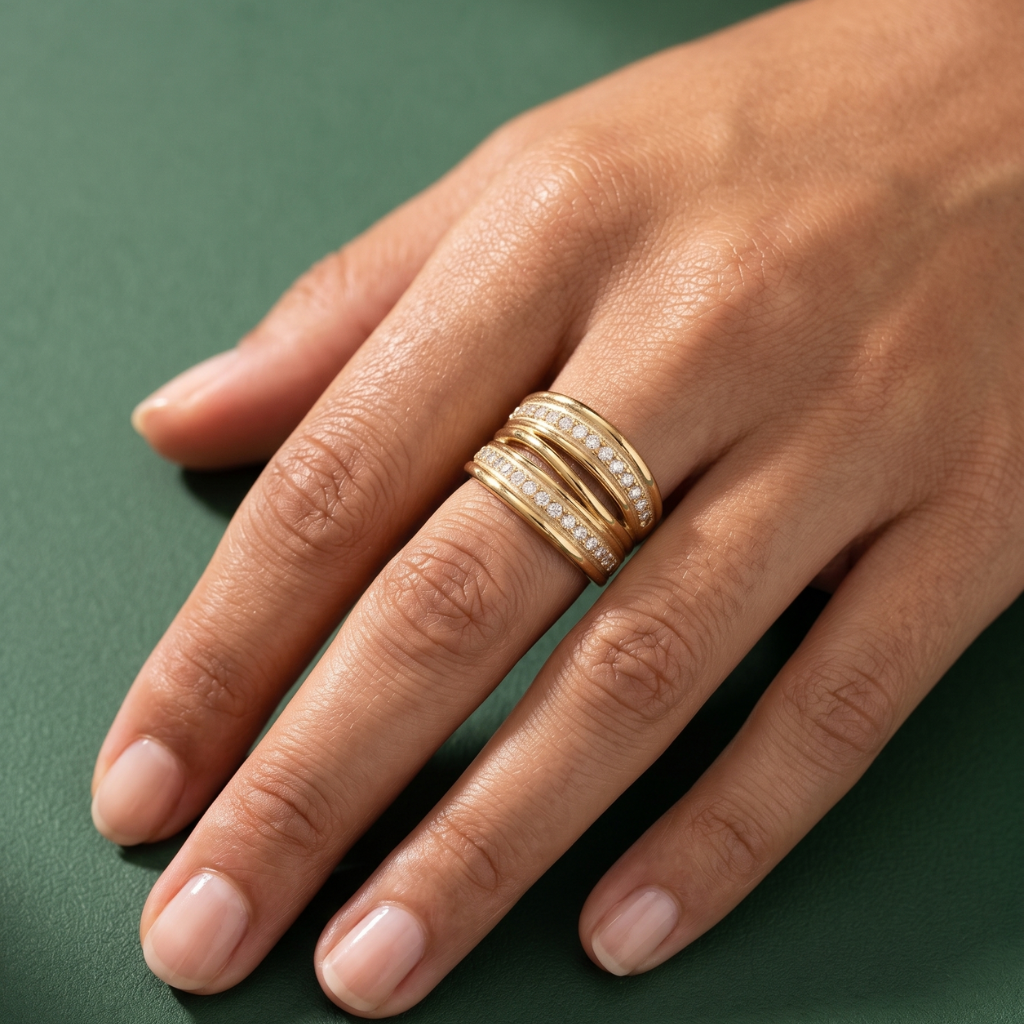 Bague Fascia - Acier Inoxydable