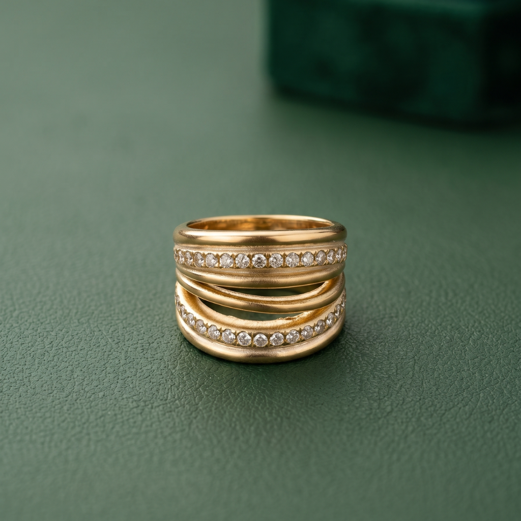 Bague Fascia - Acier Inoxydable