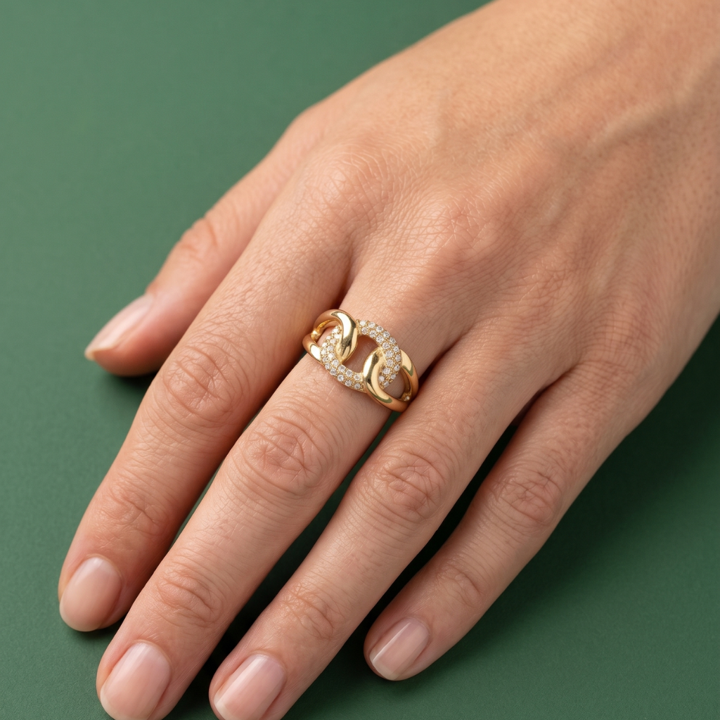 Bague Catena - Acier Inoxydable