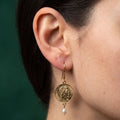Boucles d'oreilles Moneta - Plaqué or