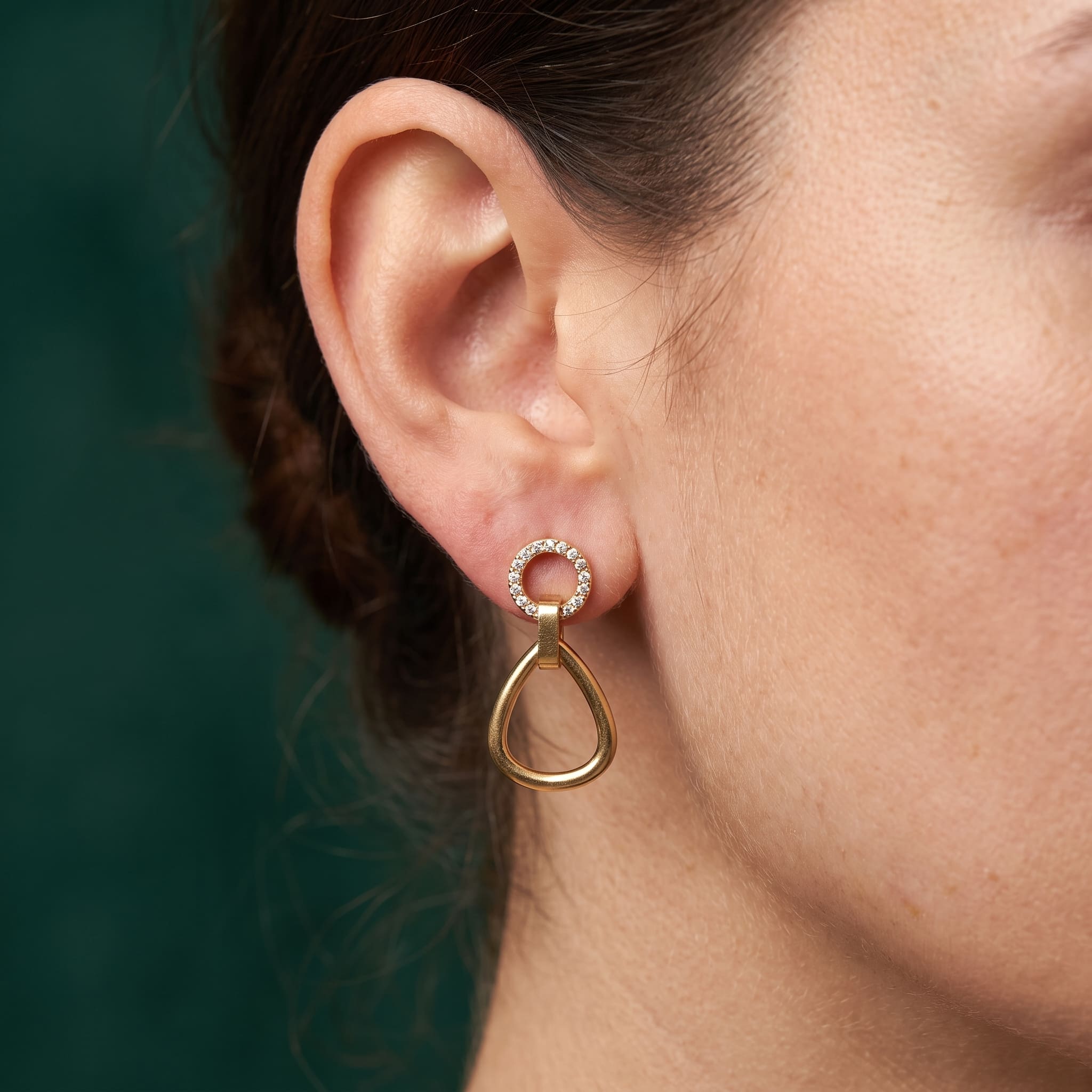 Boucles D'oreilles Ornella - Acier Inoxydable Garantie