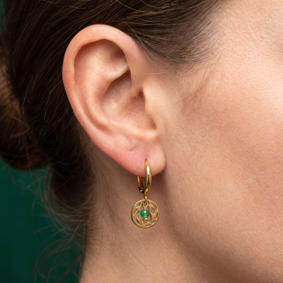 Boucles d'Oreilles Ninfa - Acier Inoxydable