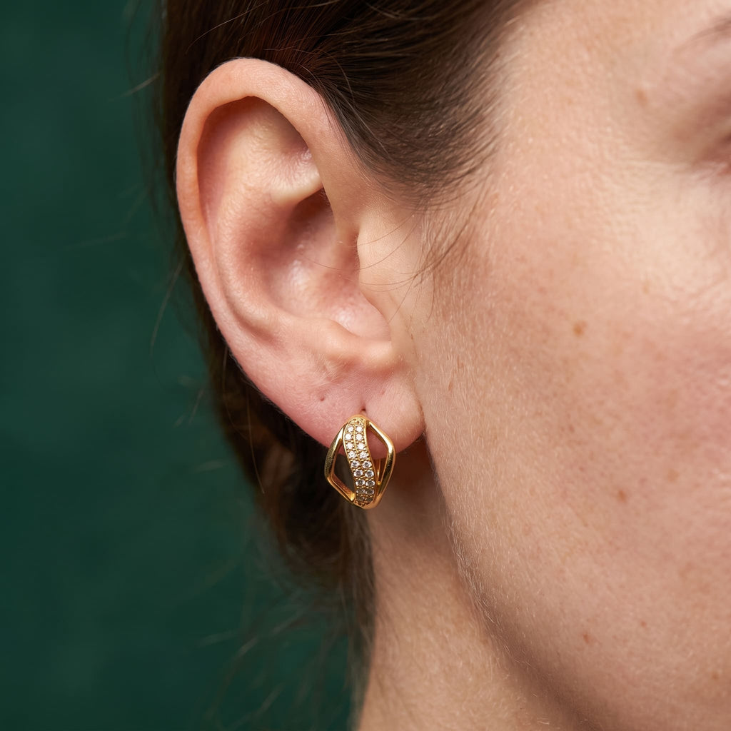 Boucles D'oreilles Vera - Plaqué or