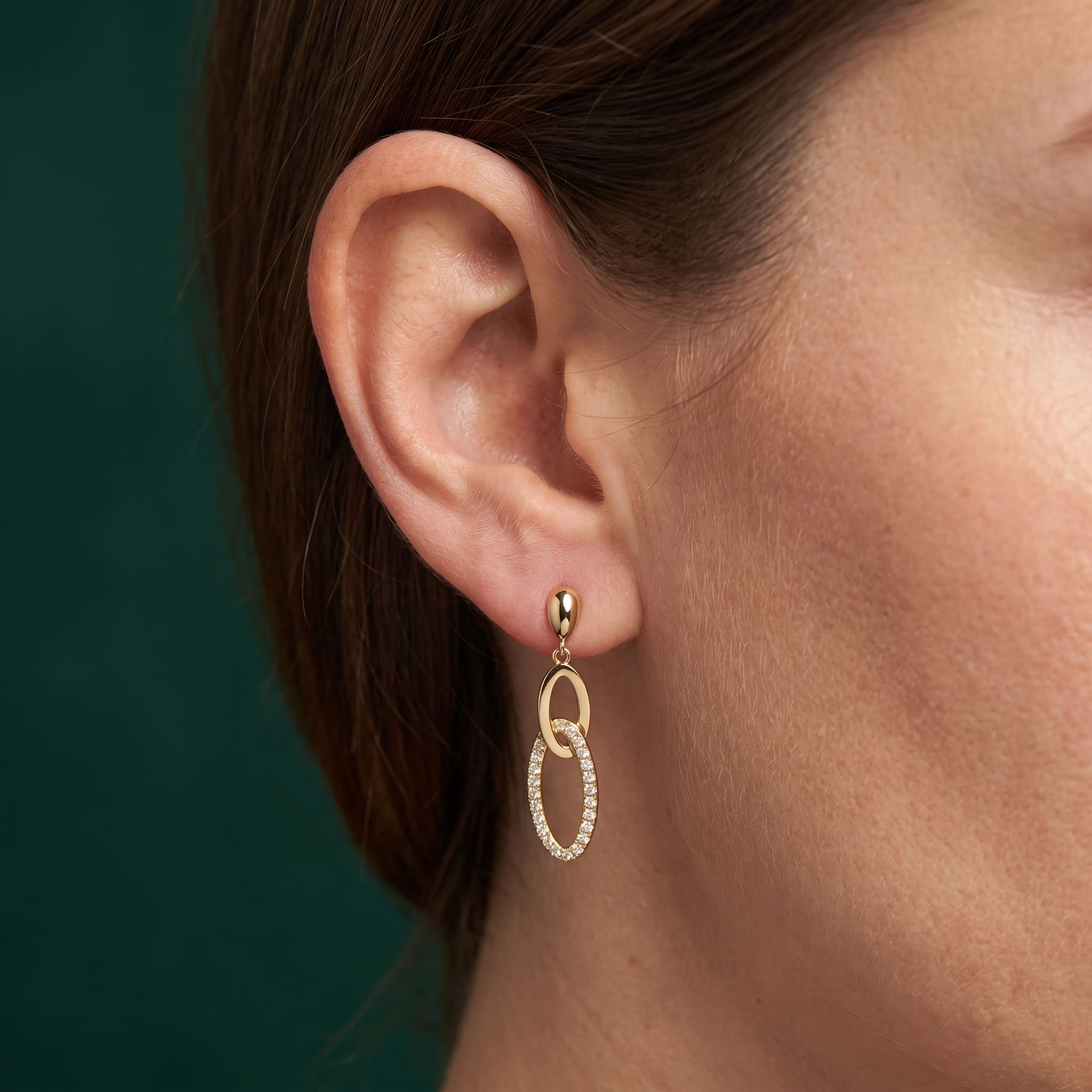 Boucles D'oreilles Valeria - Acier Inoxydable Garantie