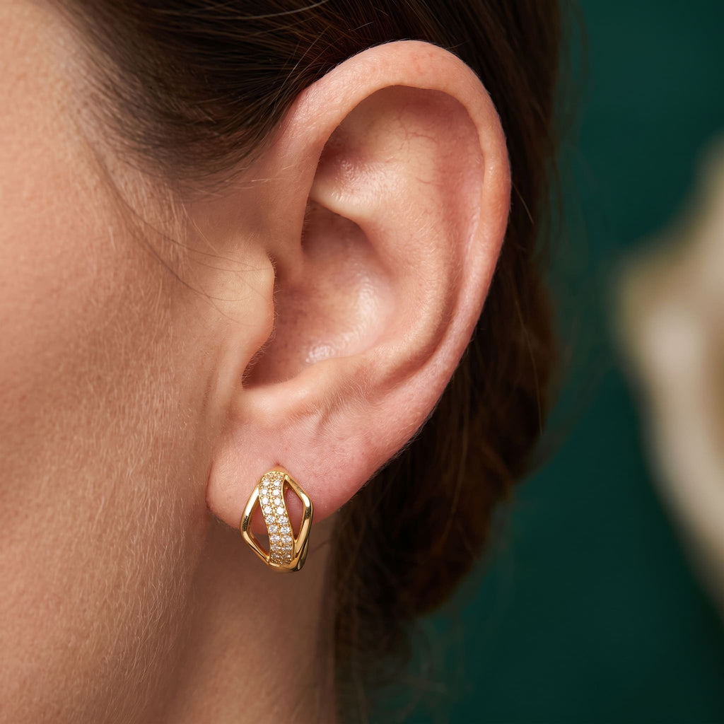 Boucles D'oreilles Vera - Plaqué or