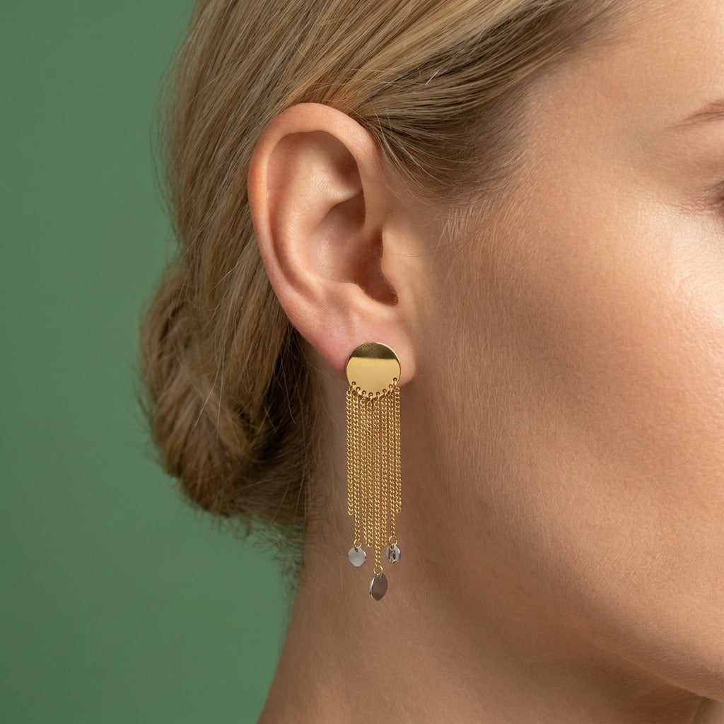 Boucles d'oreilles Cascata - Acier Inoxydable