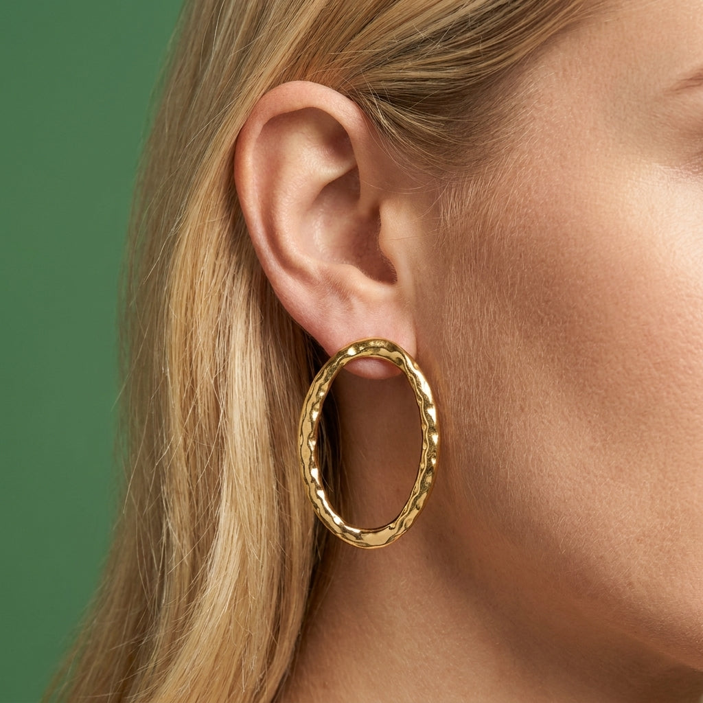 Boucles d'oreilles Riflesso - Acier Inoxydable