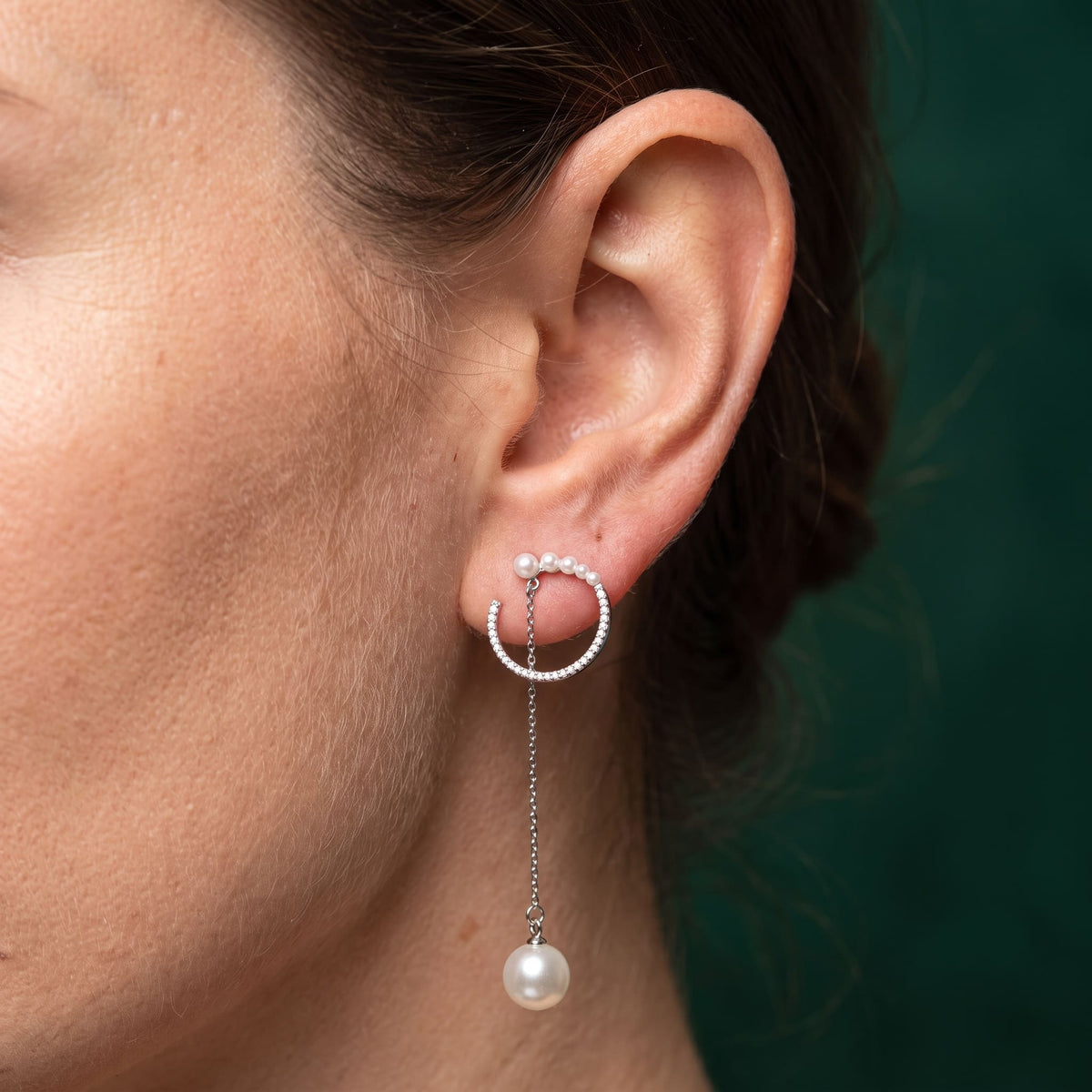 Boucles d'oreilles Perlina - Plaqué or