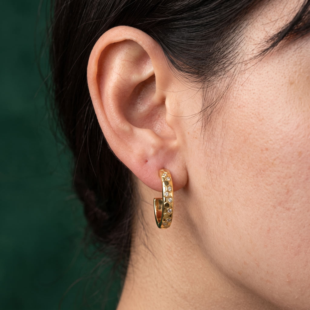 Boucles D'oreilles Melissa - Acier Inoxydable Garantie