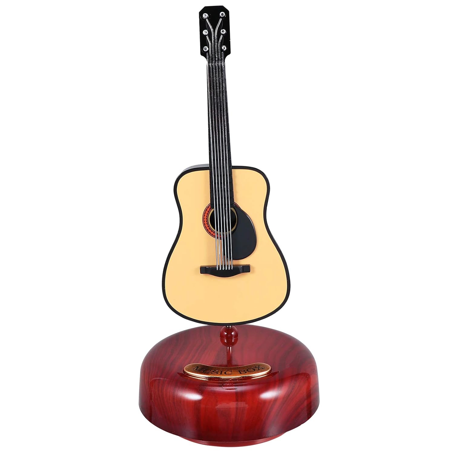 Mini instrument de musique rétro GUITARE, boîte à musique Décoration