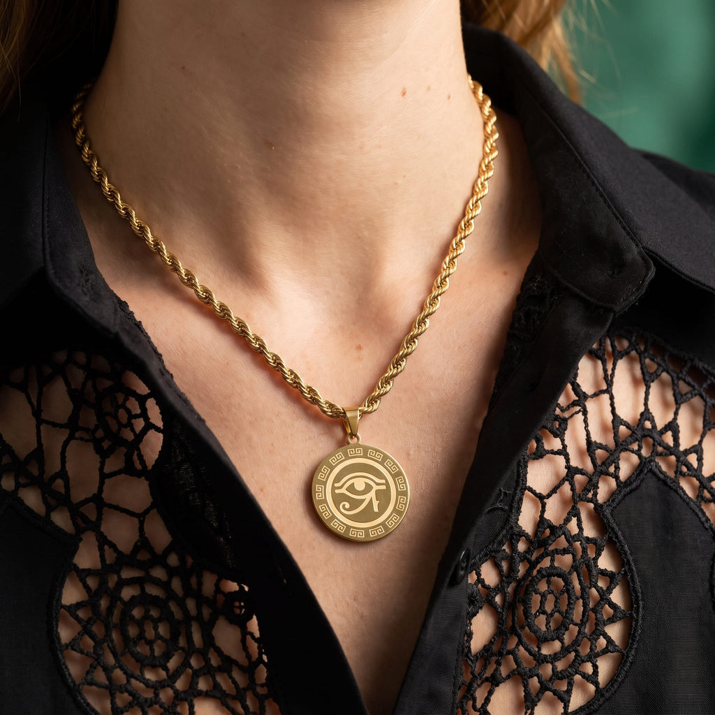 Collier Eyeon - Acier Inoxydable Garantie
