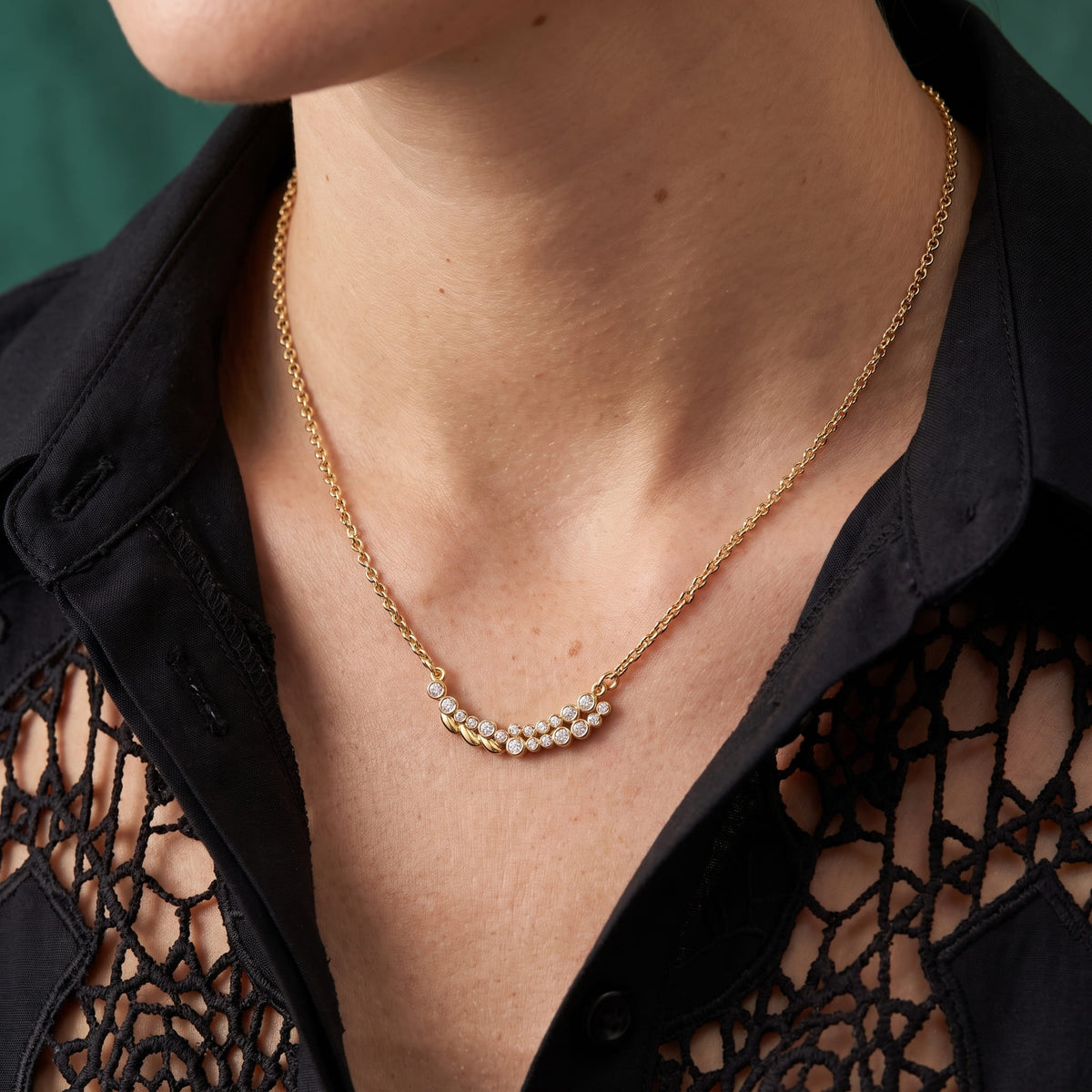 Collier Antonia - Plaqué Or