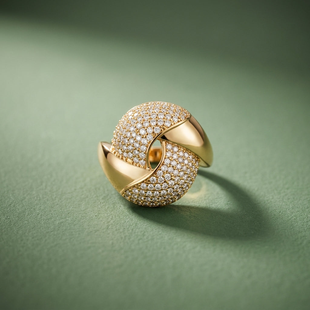 Bague Abraccio - Plaqué Or OR