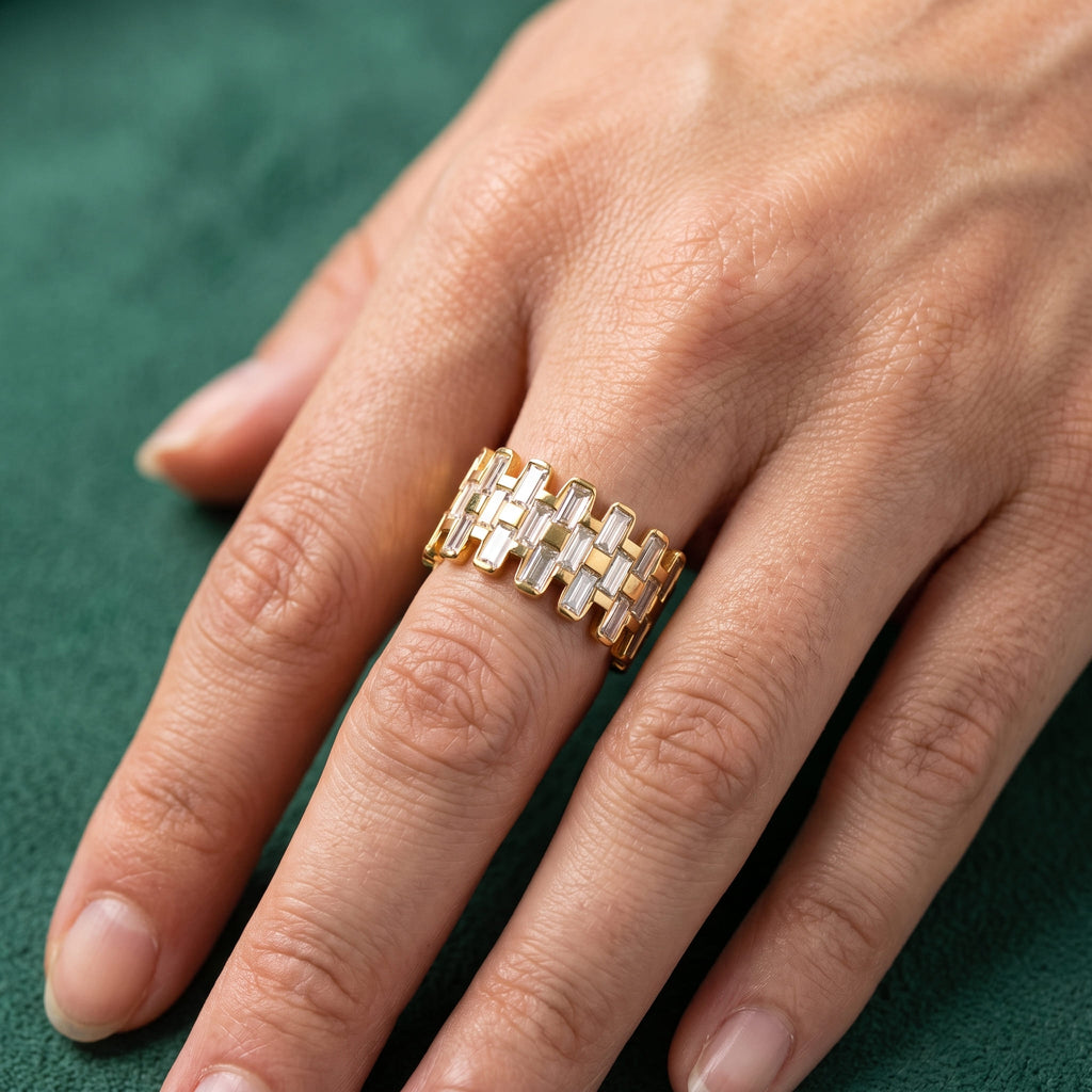 bague flavia - Acier Inoxydable