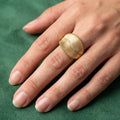 Bague Lumina - plaqué or