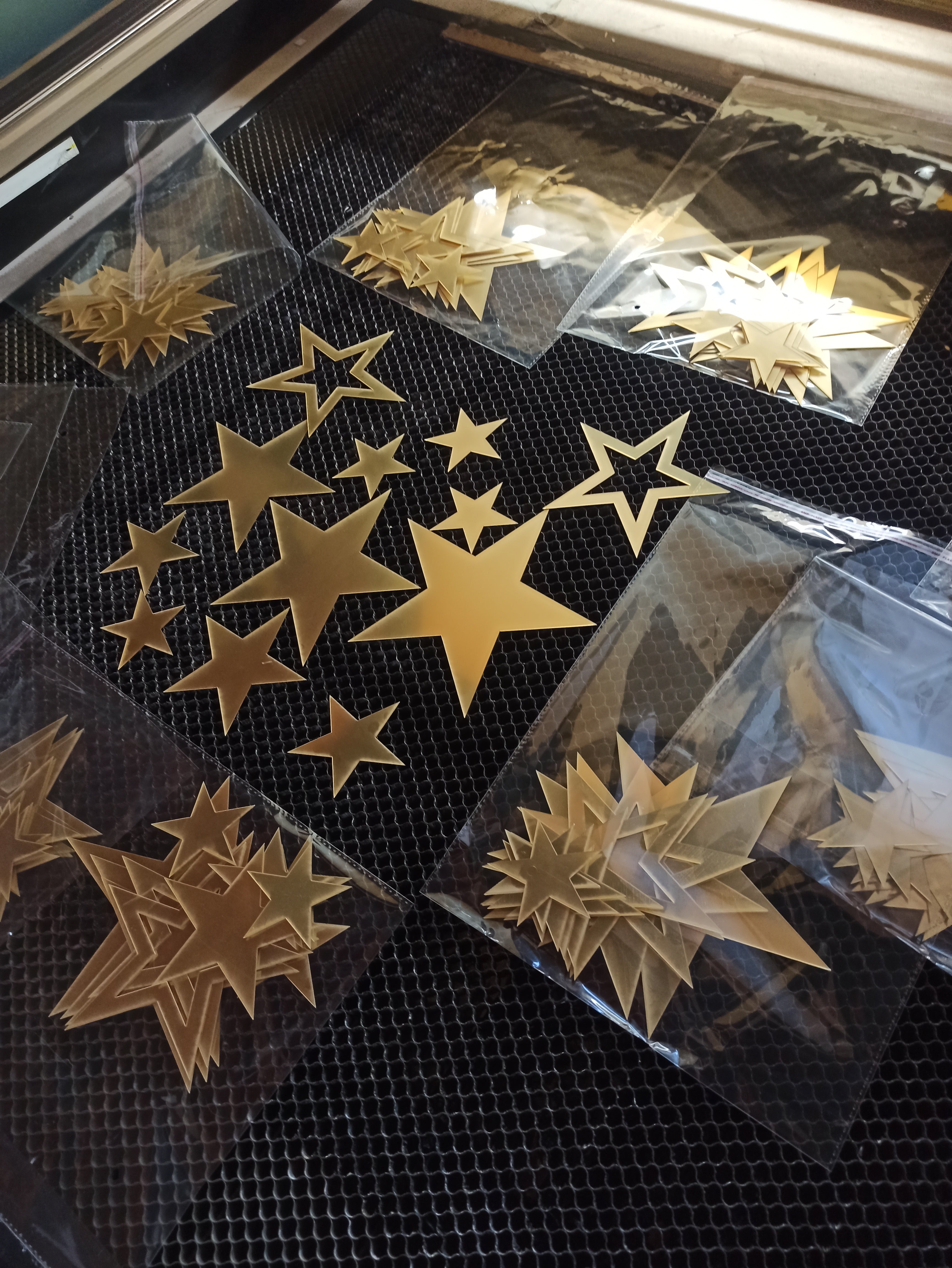 Décoration murale en étoiles 32 PCS WD017