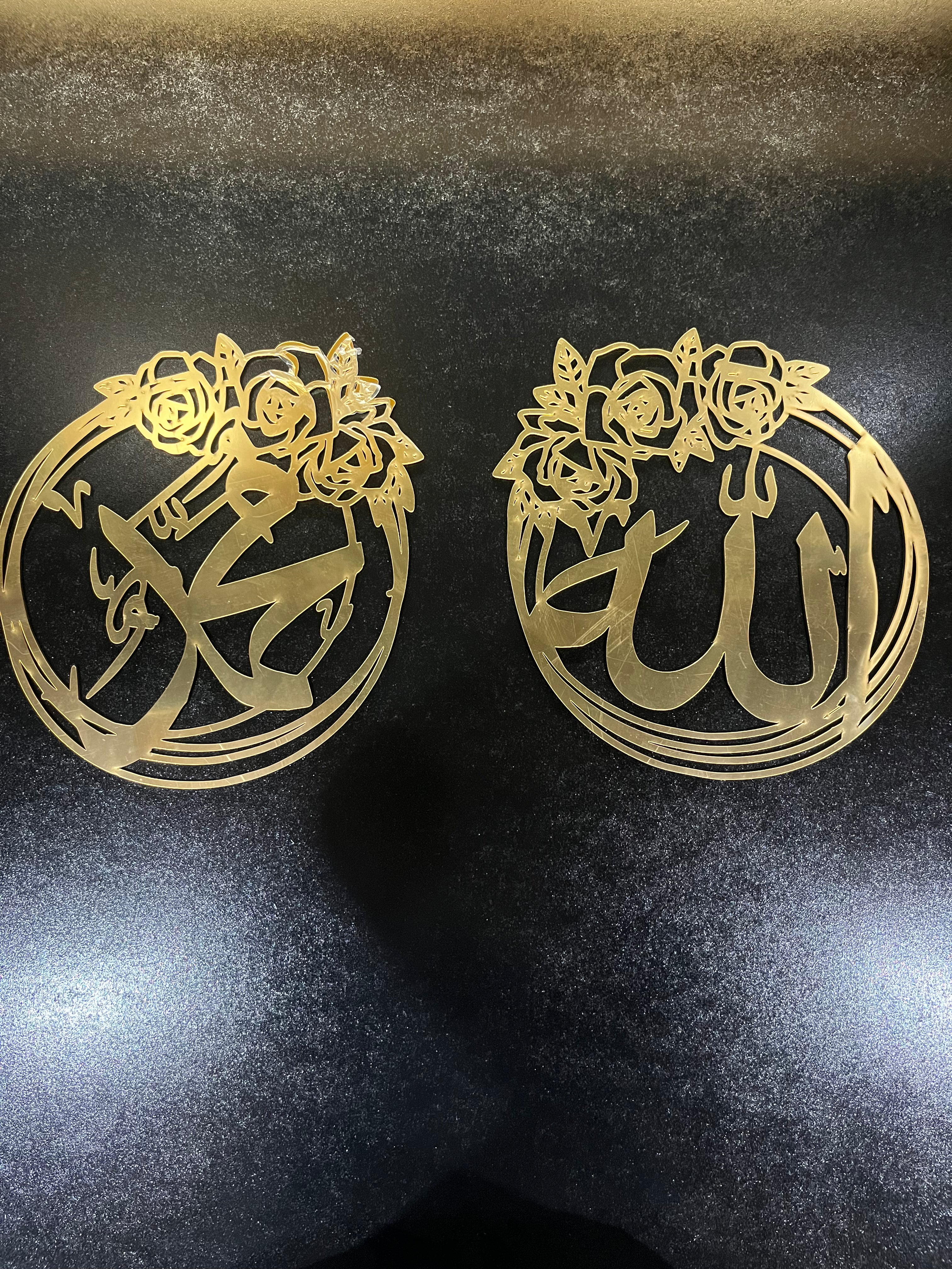 Allah mohamed 2pcs WD012