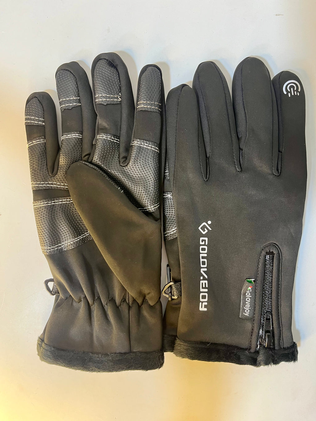 Golovejoy Unisexe Écran Tactile, Gants Hiver , Coupe-Vent Imperméable À L'eau