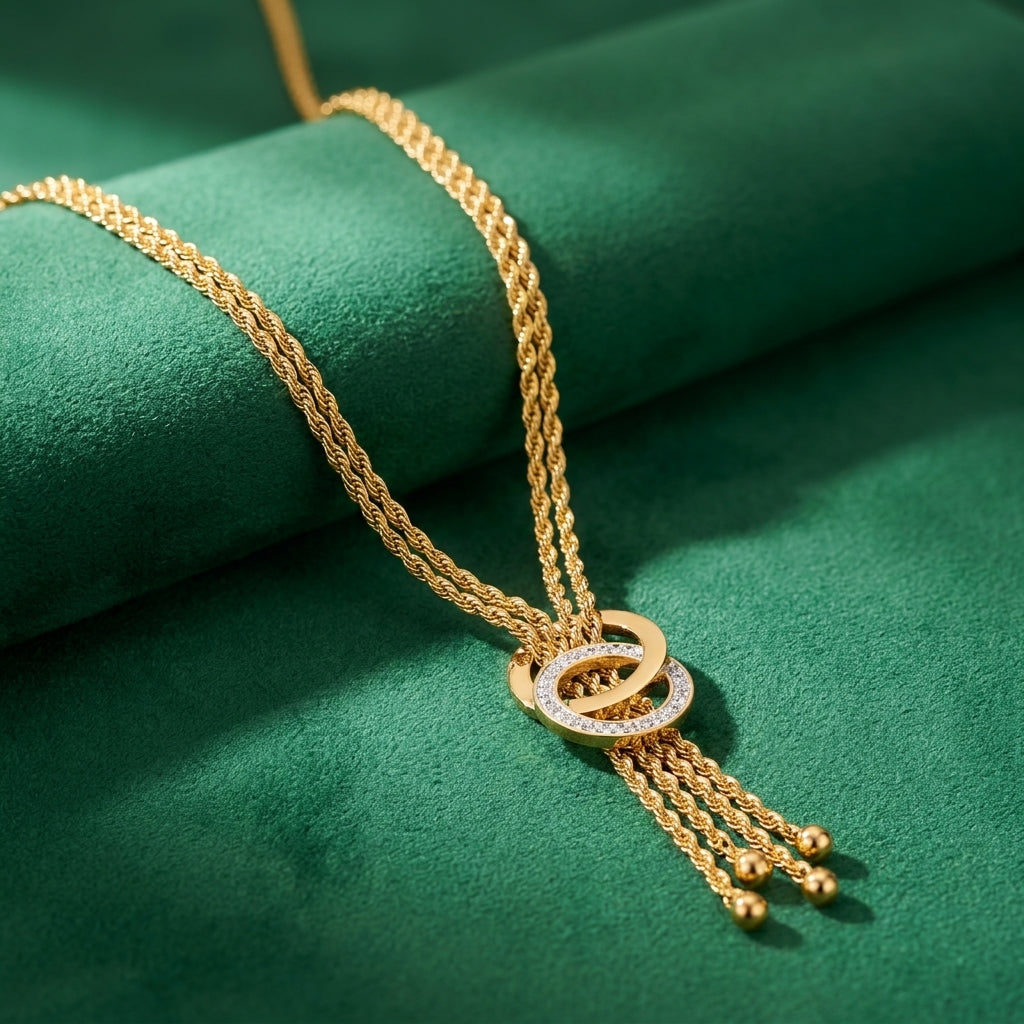 Collier Intreccio - Acier Inoxydable