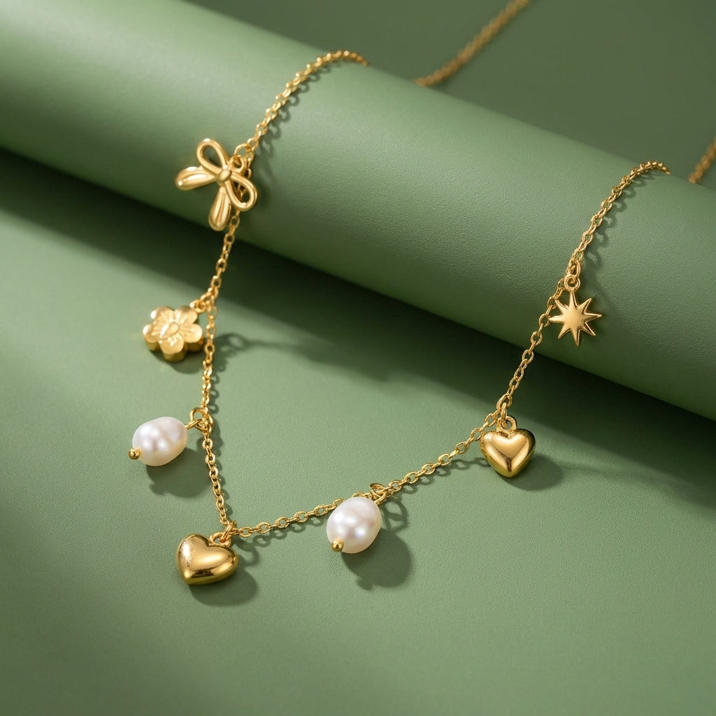Collier Charmina – Acier inoxydable