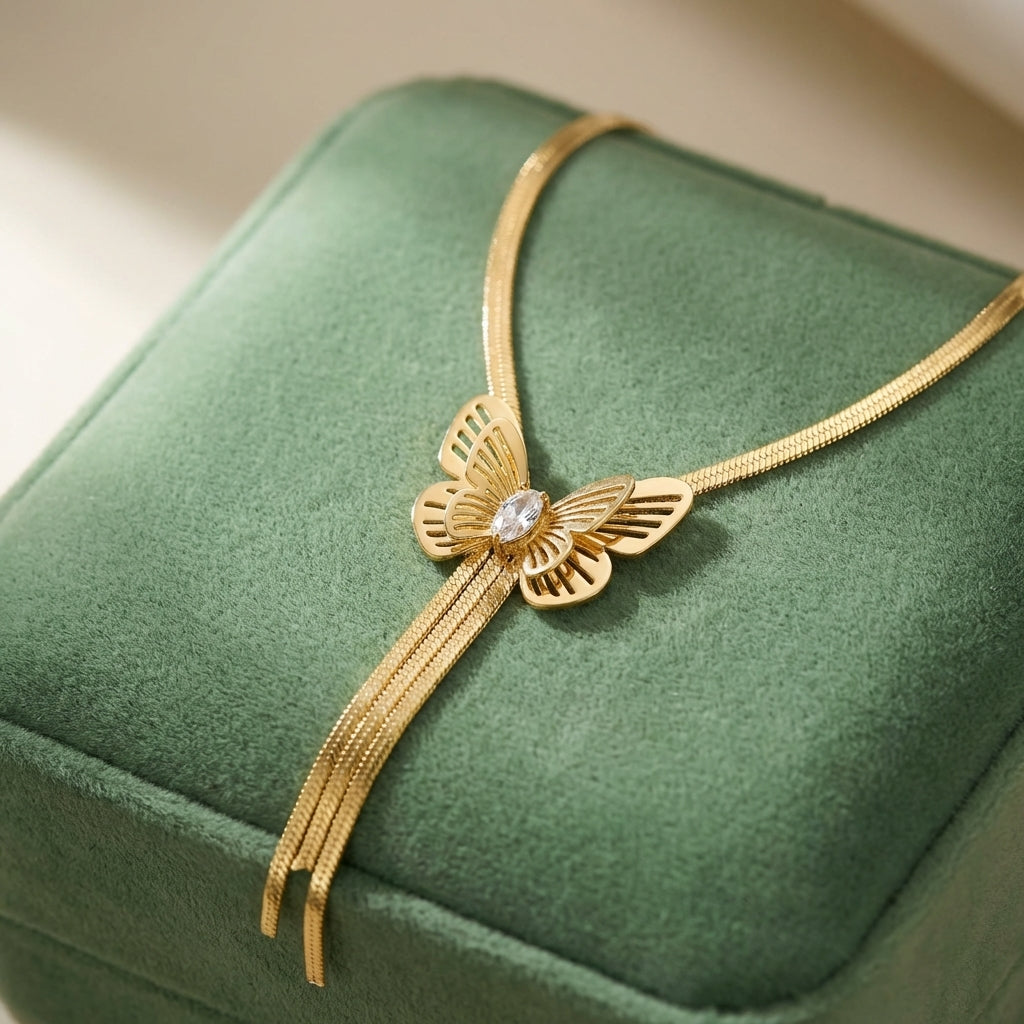 Collier SERPÉLYA – Acier inoxydable