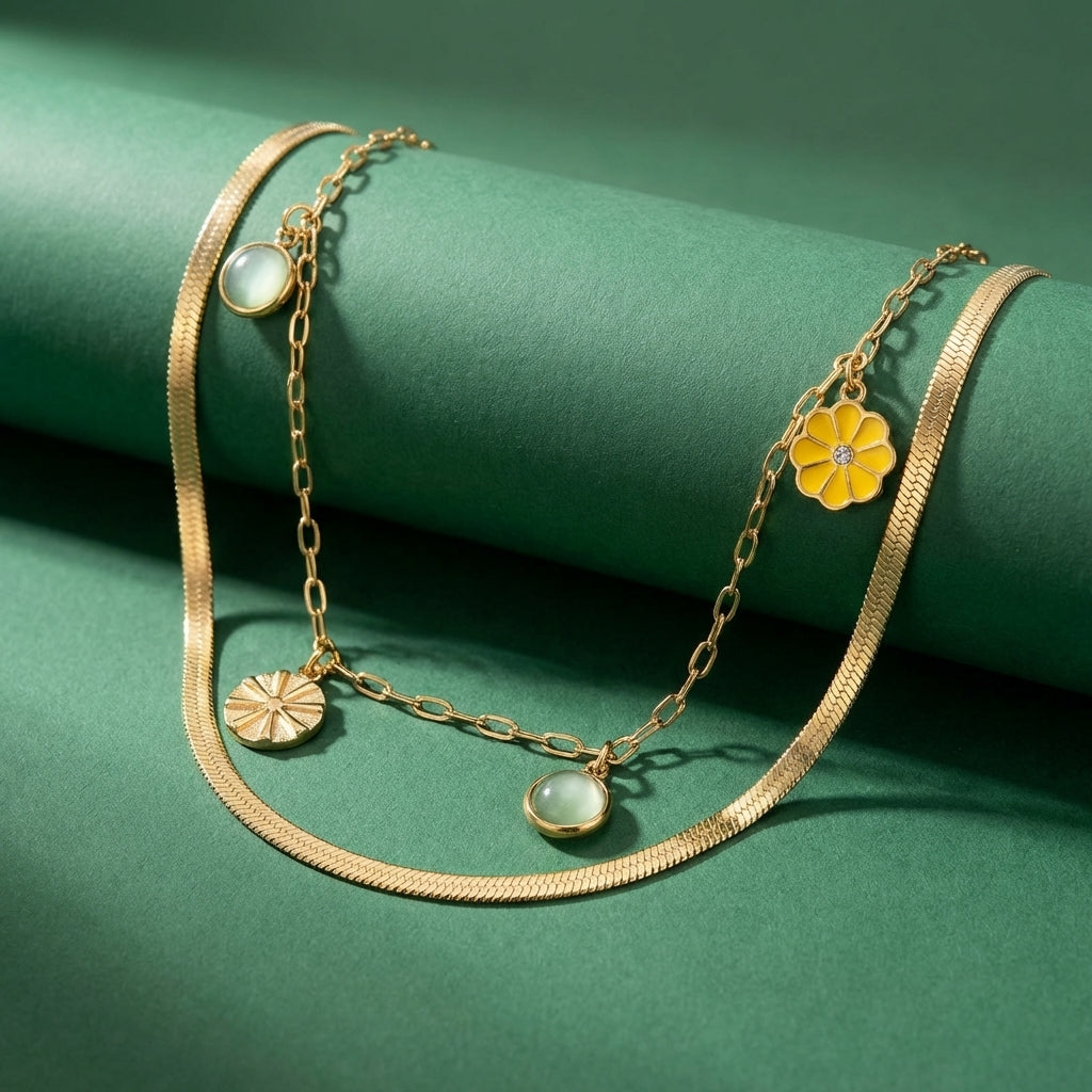Collier FLORISNA – Acier inoxydable