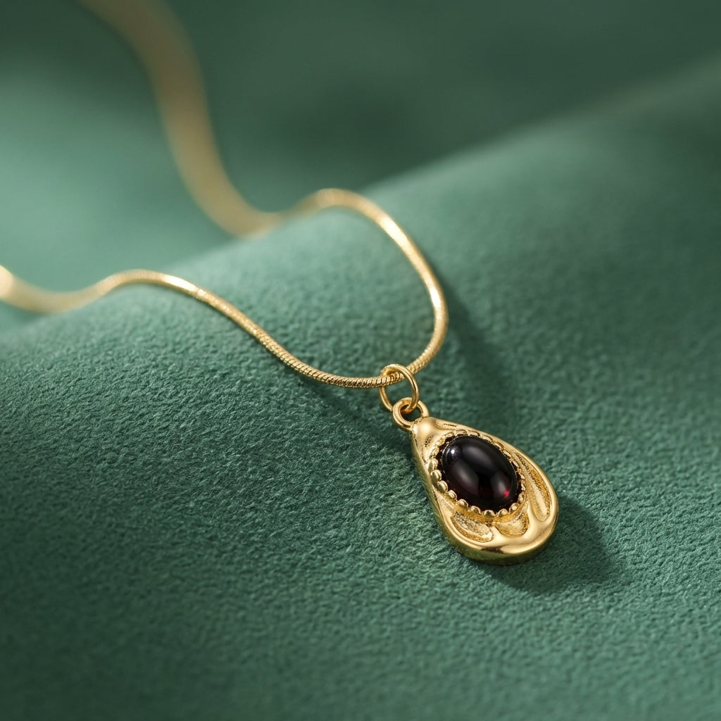 Collier Onyxia – Acier inoxydable