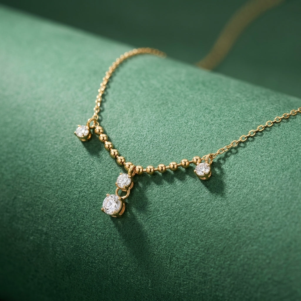 Collier Quadria – Acier inoxydable