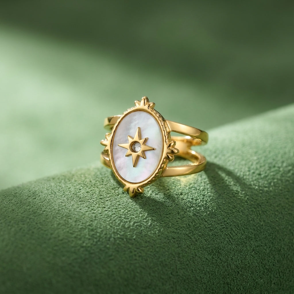 Bague Polaris - Acier inoxydable
