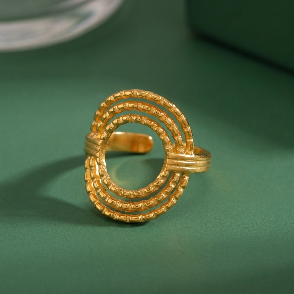 Bague Ovara - Acier Inoxydable