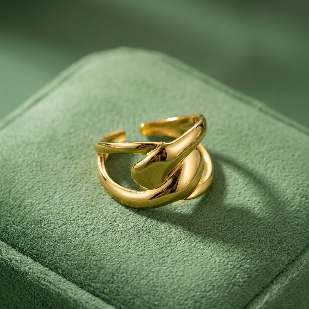 Bague Geona - Acier Inoxydable