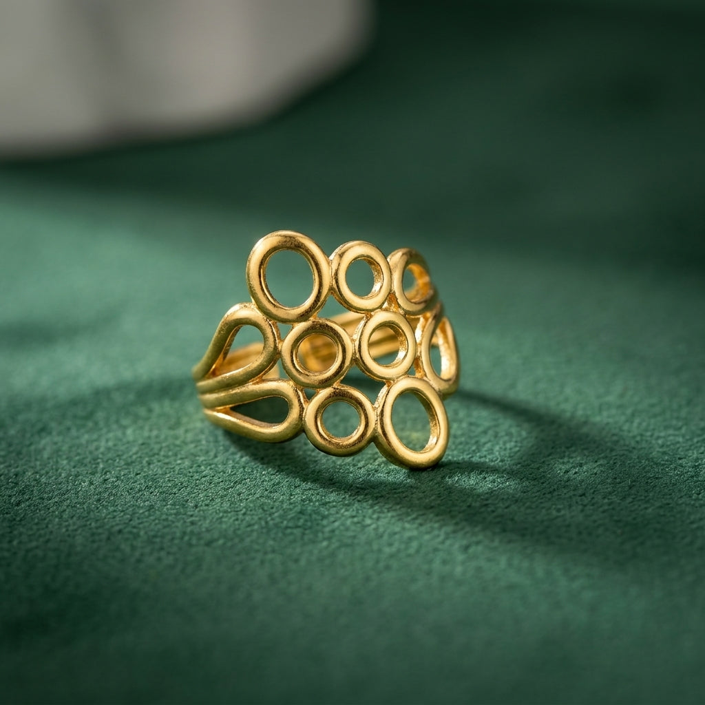 Bague Tessia - Acier Inoxydable